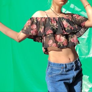 🌸Flower Child Sheer Top🌸
